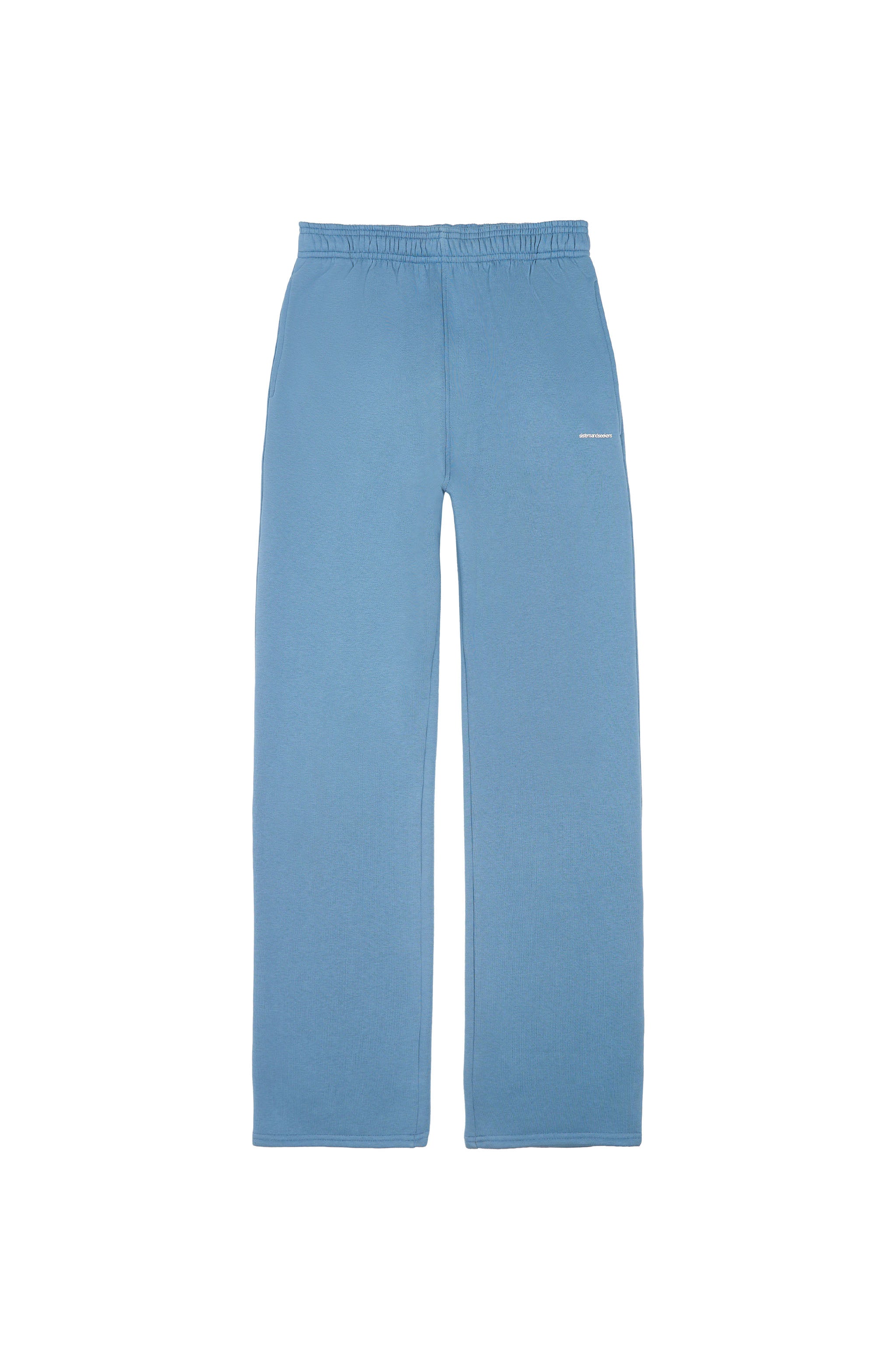 Trademark Wide Leg Sweatpants in Mid Blue